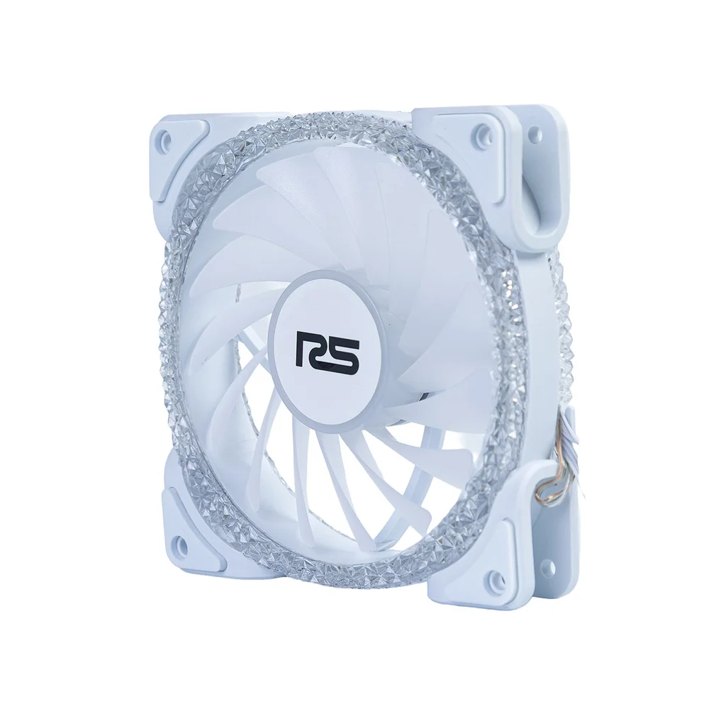 Imagem 5 de 5 do produto Fan 120mm Round5 Crystal Forward ARGB Branco R5-crystal-fw-w-2201