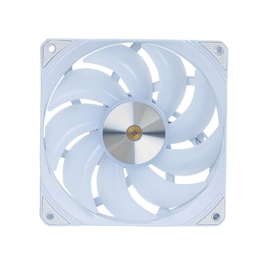 Fan 120mm Round5 Siroco Forward Pwm Branco R5-siroco-fw-w-2206 4