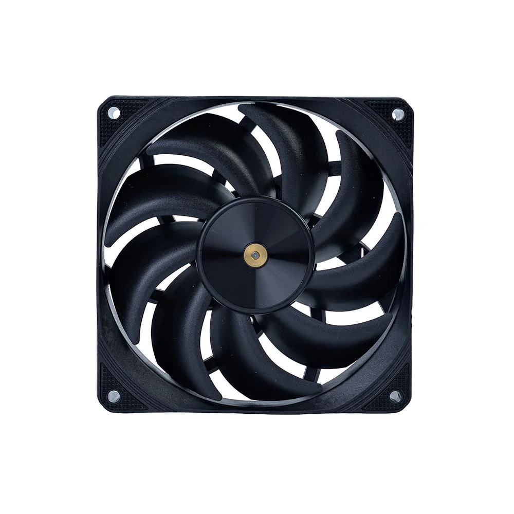 Fan Round5 Siroco Forward 120mm Sem LED Pwm Preto 7