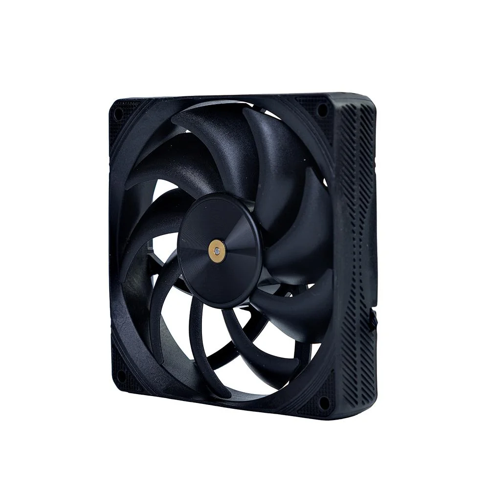 Fan Round5 Siroco Forward 120mm Sem LED Pwm Preto 8