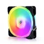 Fan 120mm Round5 Crystal Forward ARGB Preto R5-crystal-fw-b-2199 3