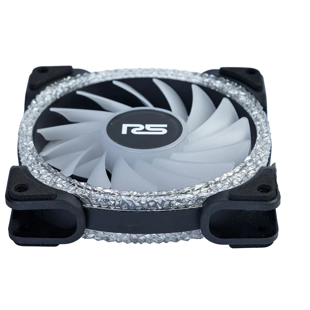Imagem 5 de 5 do produto Fan 120mm Round5 Crystal Forward ARGB Preto R5-crystal-fw-b-2199