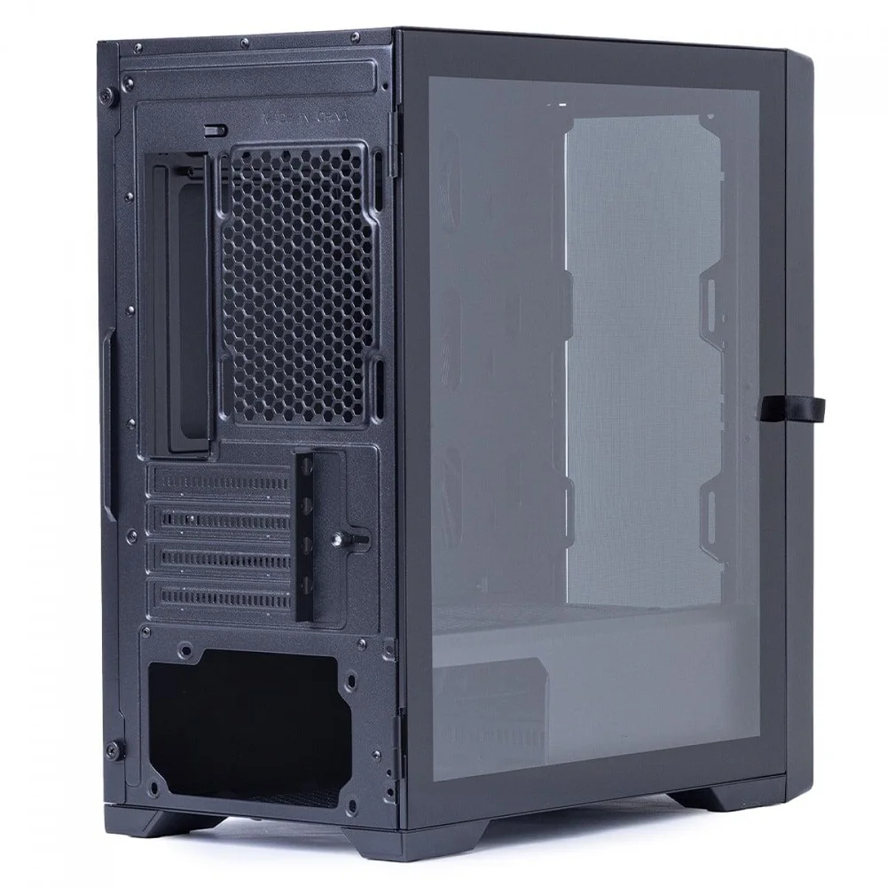 Imagem 5 de 5 do produto Gabinete Gamer Round5 Astra Black, Mid Tower, Lateral De Vidro, Matx, Sem Fans, Preto, R5-astra-b-2185