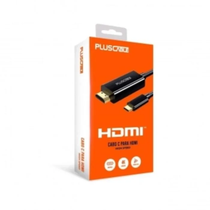 Imagem 3 de 3 do produto Cabo Adaptador Usb-c/hdmi Pluscable 2 Metros HDMIc20