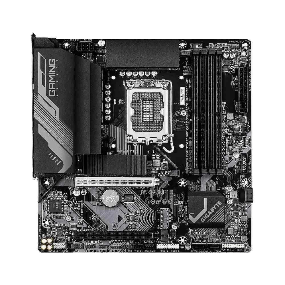 Placa Mãe Gigabyte B760m Gaming X Gen5 LGA  1700 4xDDR5 Chipset Intel B760 Matx 5
