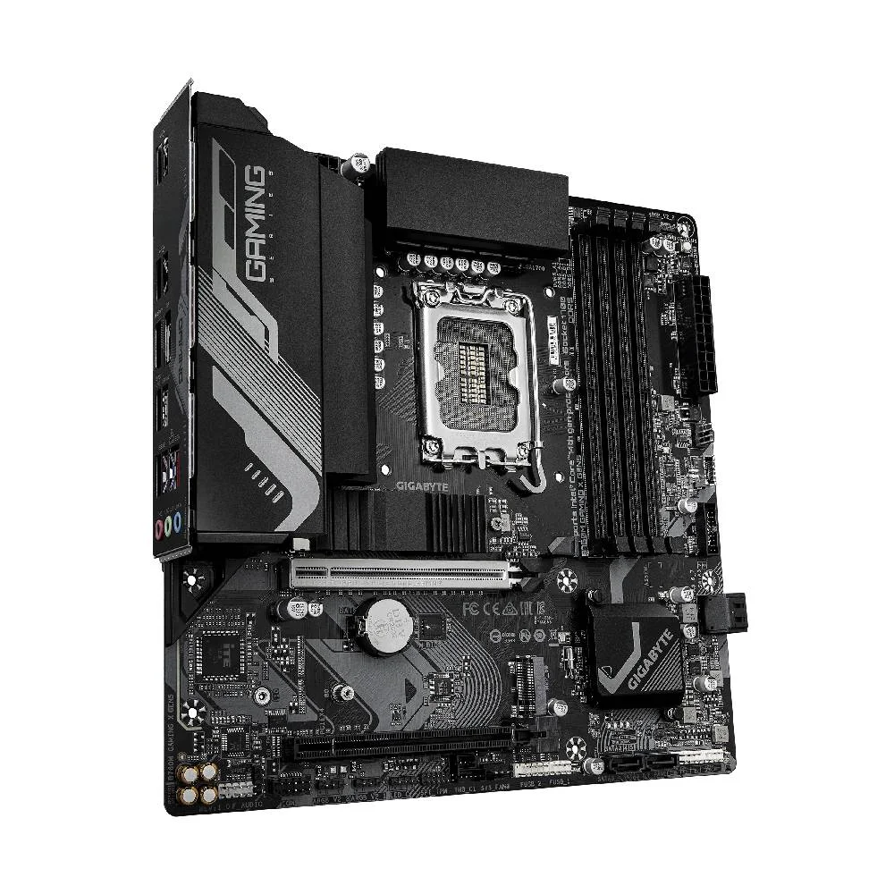 Placa Mãe Gigabyte B760m Gaming X Gen5 LGA  1700 4xDDR5 Chipset Intel B760 Matx 6
