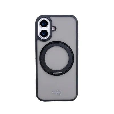Capa Iphone 17 Stand   Iplace, Preto