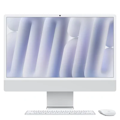 Imac 24", M4, Cpu 10 Núcleos E Gpu 10 Núcleos, Memória Unificada 16gb, 256gb SSD - Prateado