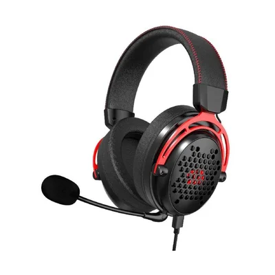 Headset Gamer Redragon Diomedes H386 Driver 53mm Usb/3.5mm - Preto