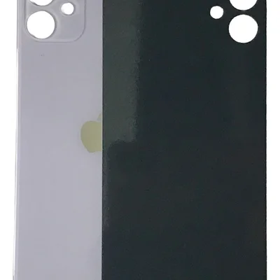 Tampa Traseira Compativel Com Iphone 11 Furo Da Câmera Maior Cor:lilás