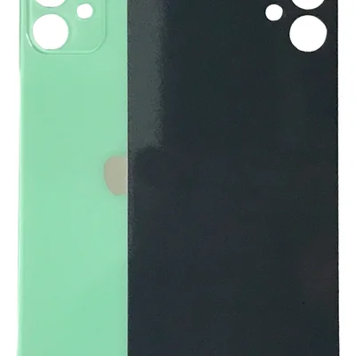 Tampa Traseira Compativel Com Iphone 11 Furo Da Câmera Maior Cor:verde