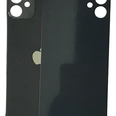 Tampa Traseira Compativel Com Iphone 11 Furo Da Câmera Maior Cor:preto