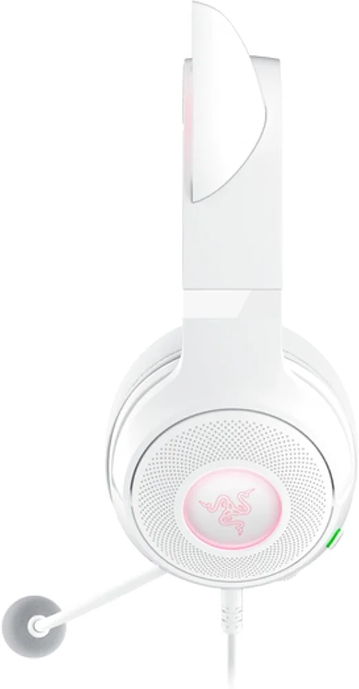 Headset Gamer Razer Kraken Kitty V2 - White Edition - rz0404730600 Headset Gamer Razer Kraken Kitty V2 - White Edition - rz0404730600