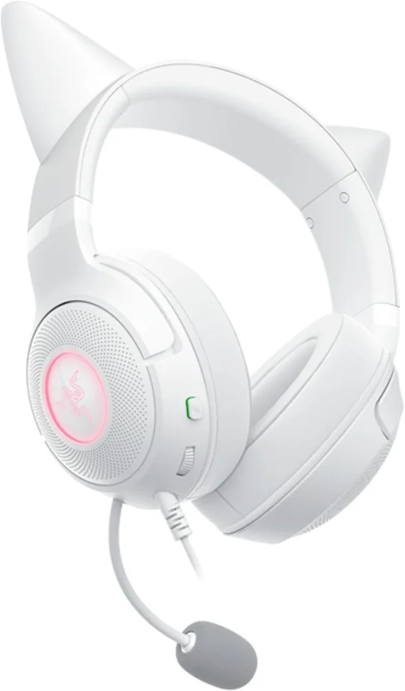 Razer レイザー Kraken Kitty V2 White Produtos com até 15 OFF no PIX KaBuM
