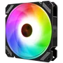 Cooler Fan JOY, Pwm 4 Pinos, ARGB 5v 3 Pinos, 120mm, Preto, Coolmoon CM-JOY-B 3