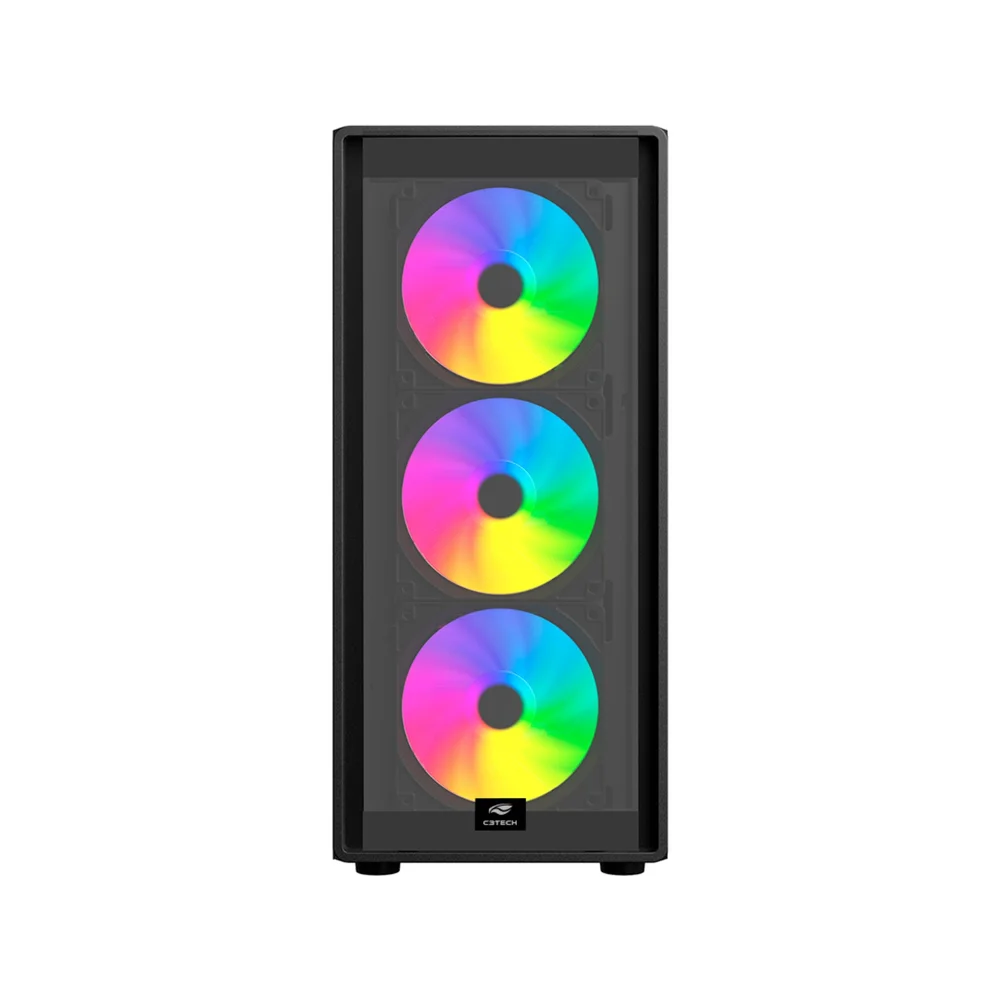 Imagem 3 de 4 do produto Gabinete Gamer Vidro Lateral, Mt-g140bk, M-atx, Sem Cooler, Suporta Watercooler
