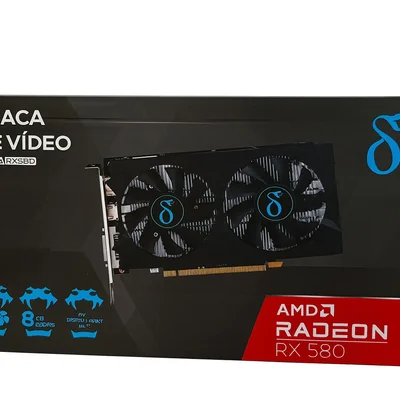 Placa De Vídeo - Rx580 (8g) GDDR5