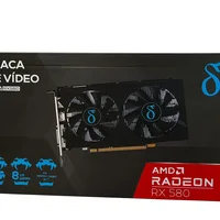 Placa De Vídeo - Rx580 (8g) GDDR5