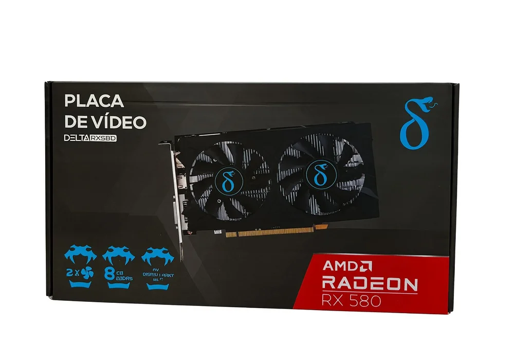 Placa De Vídeo - Rx580 (8g) GDDR5