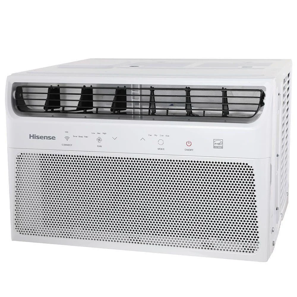 Imagem 3 de 4 do produto Ar Condicionado Janela Hisense Eletrônico Wi-fi Btusaw-08cwbrvgu02 Frio Branco 110v
