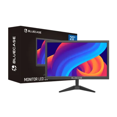 Monitor Bluecase Bm20x3hvw 20'' LED Hd 75hz Full Hd Preto