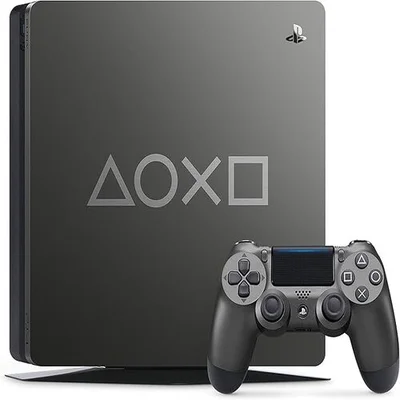 Console Playstation 4 1 Tb Edição Limitada Days Of Play - Cinza