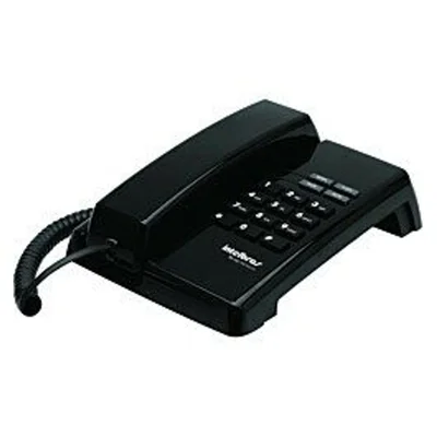 Telefone Com Fio Intelbras Tc 50 Premium Preto De Mesa
