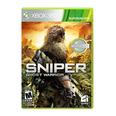 Jogo Sniper Ghost Warrior   XBOX 360 Americano Novo