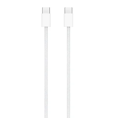 Cabo Carregador Iphone 15 16 17 60w Usb-c Branco Leon