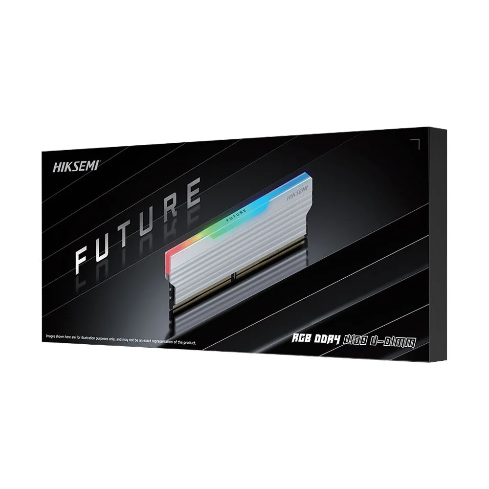 Imagem 3 de 5 do produto Memoria Ram Hiksemi Future RGB White, Ddr4, 3200mhz, 16gb, Hsc416u32f4