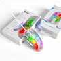 Mouse Gamer Evolut Lumini Transparente RGB Eg-114 Usb