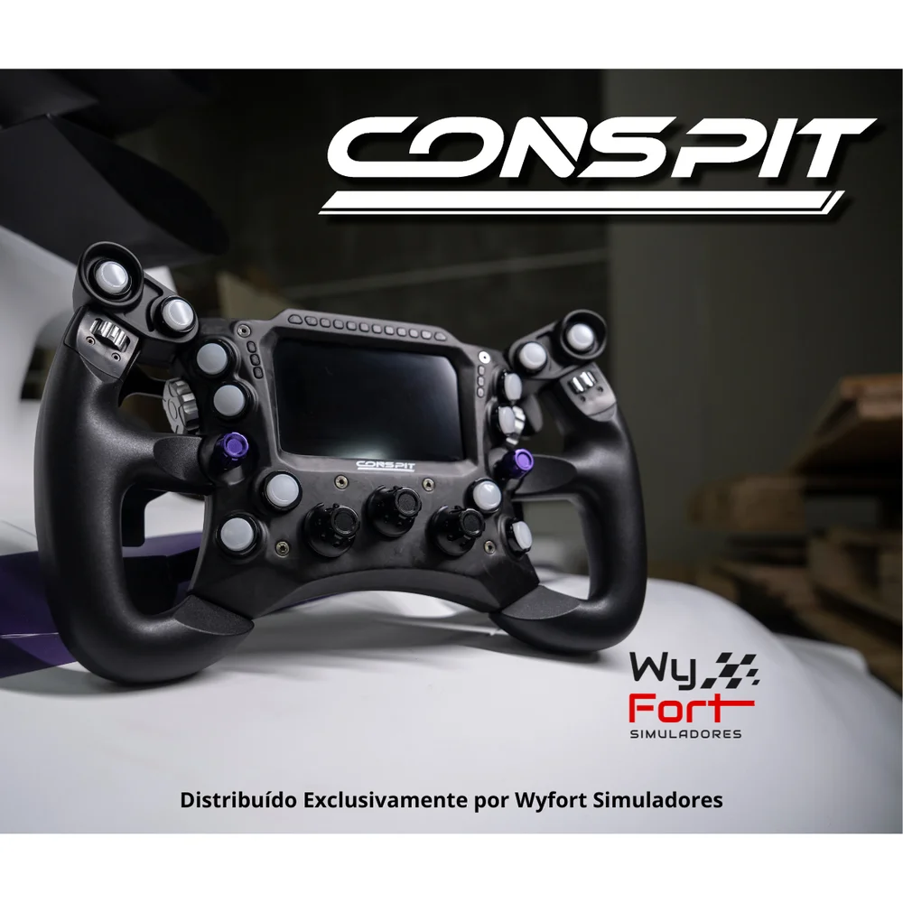 Imagem 2 de 5 do produto Volante Conspit 290gp Formula Wheel