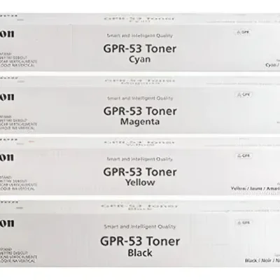 Toner Canon Gpr-53 Kit 4 Cores Preto, Magenta, Ciano, Amarelo | C3330 C3525 C3530 C3730
