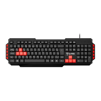 Teclado Para Jogos Gamer Multimidia Styger Membrana Usb Abnt2 Clanm