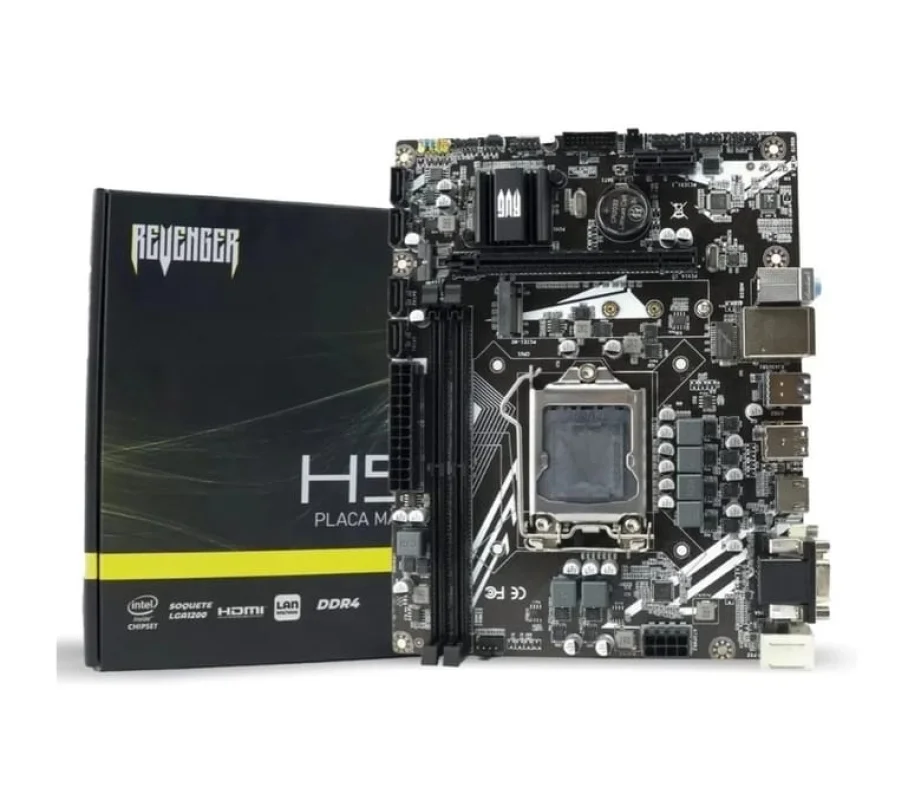 Imagem 3 de 3 do produto Placa Mae Sk1200 Ddr4 H510 Revenger