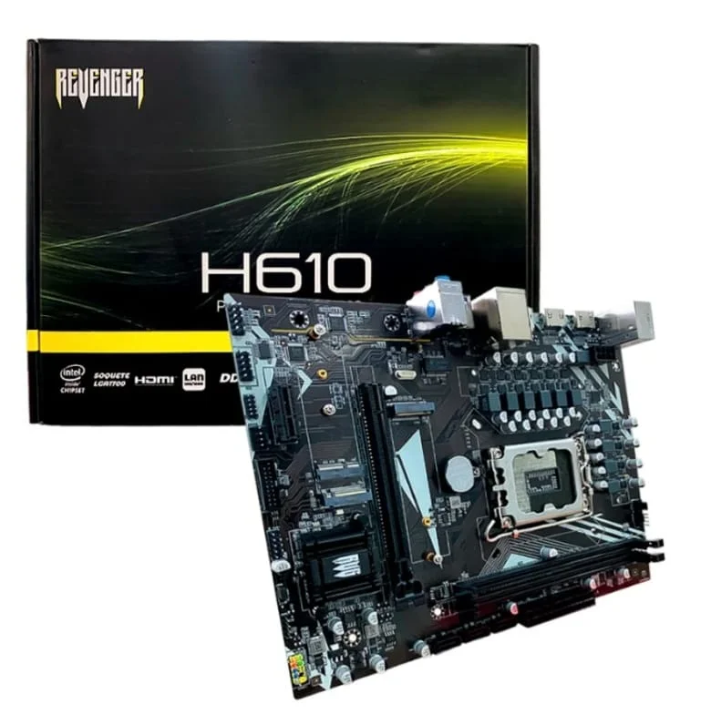 Placa Mae Sk1700 Ddr4 H610 Revenger 4