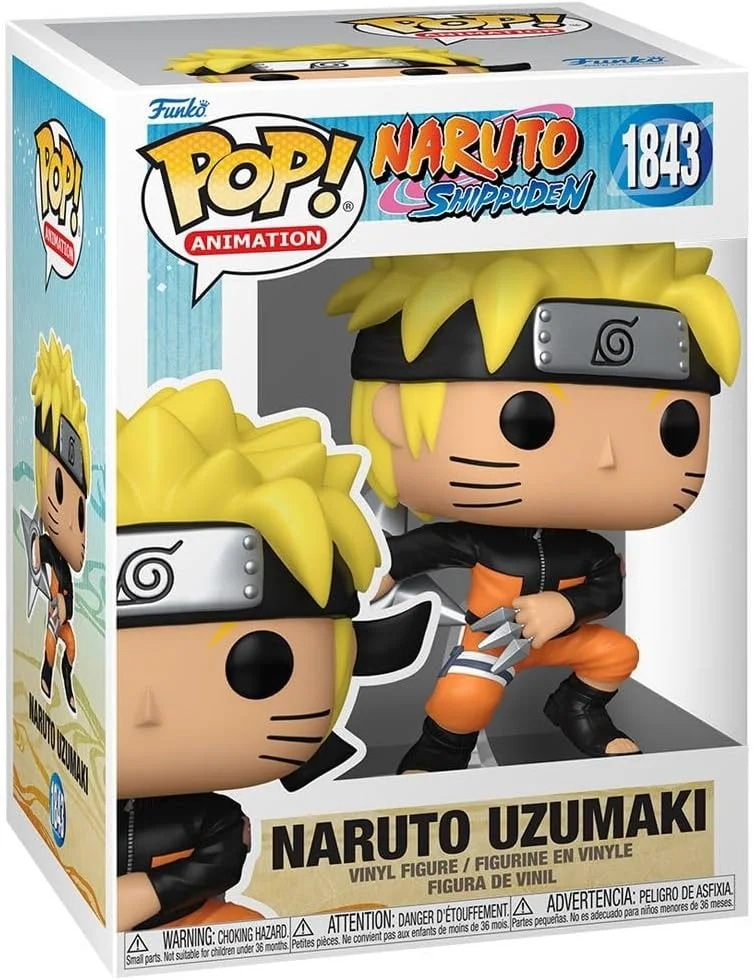 Imagem 2 de 4 do produto Funko Pop! Naruto Shippuden - Naruto Uzumaki Shuriken Com Chase