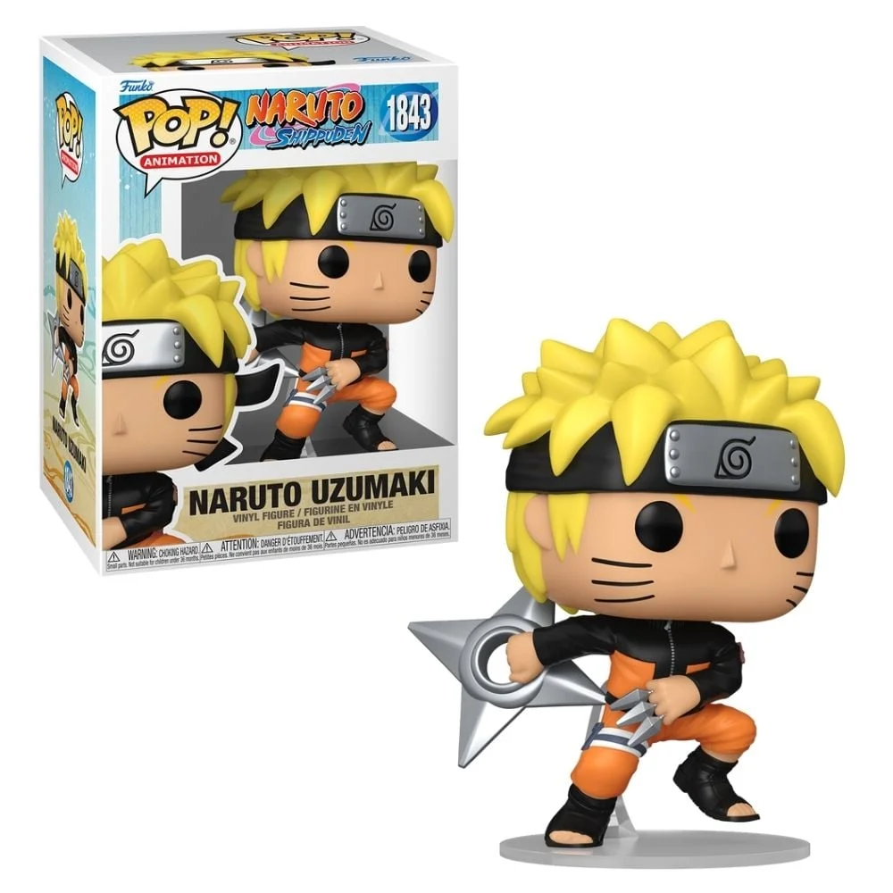 Imagem 4 de 4 do produto Funko Pop! Naruto Shippuden - Naruto Uzumaki Shuriken Com Chase