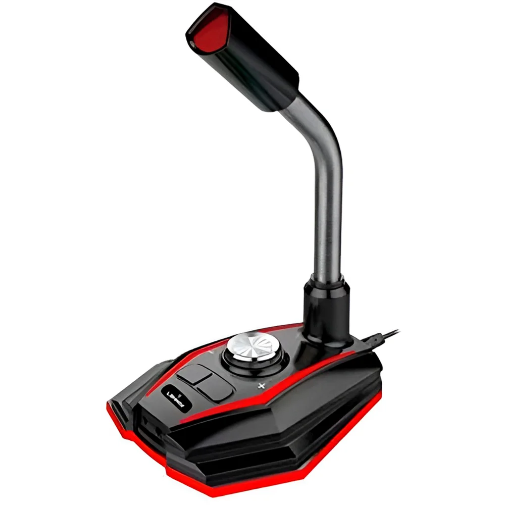 Imagem 5 de 5 do produto Microfone De Mesa Gamer Usb Tecnologia Omnidirecional