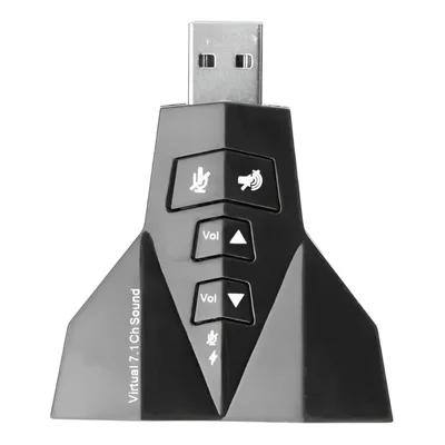 Adaptador Usb Placa De Áudio Microfone Fone Informática
