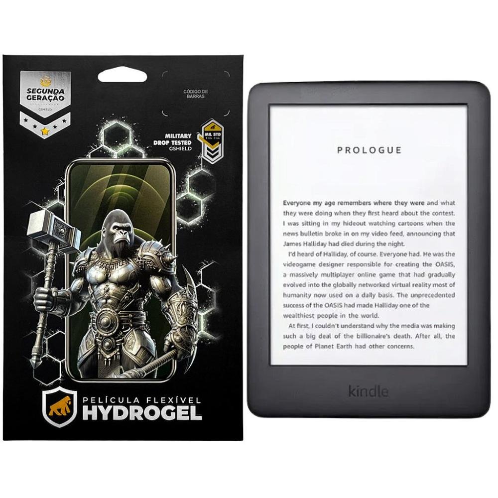 Película Para Kindle Paperwhite 12ª Geração 2024 - Hydrogel Hd - Gshield