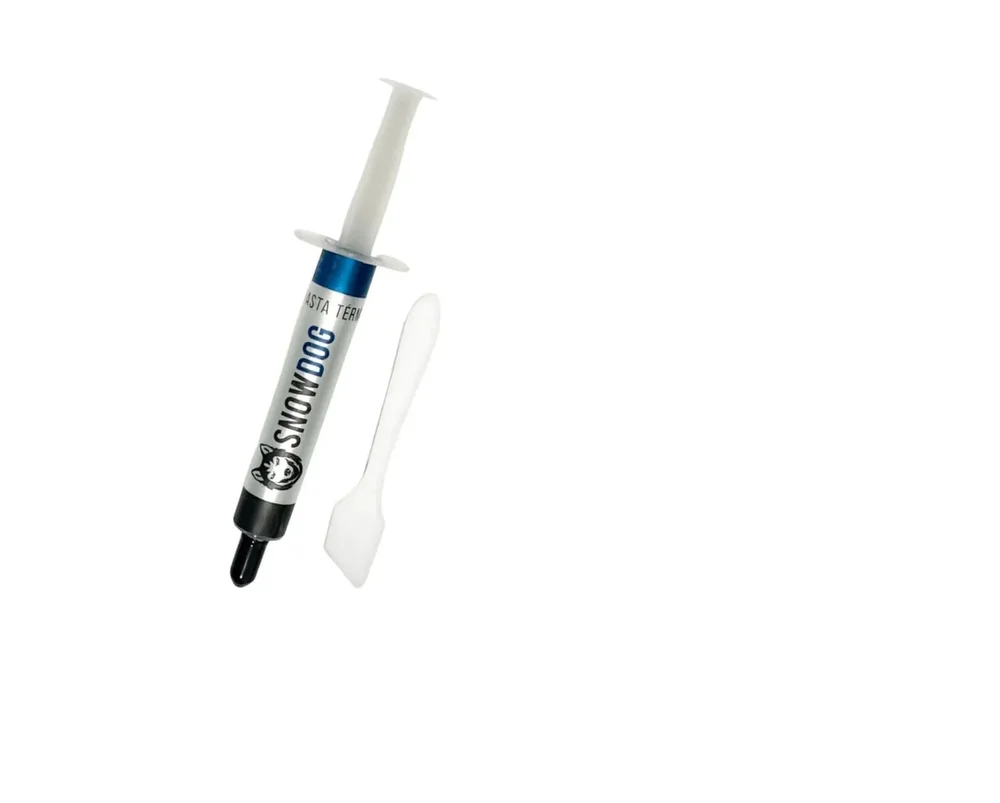 Pasta Térmica Snowdog Husky 1g 12.8w/mk + Sache de limpeza externa 6