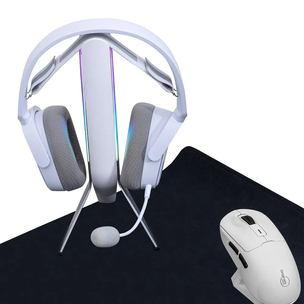 Imagem 5 de 5 do produto Suporte Para Headset Gamer X100 Pro,   Iplace, Cinza
