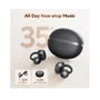 Fone De Ouvido Qcy Crossky C50 Bluetooth 6.0 35h Leves Confortáveis Para Corrida/fitness Ipx5 Preto