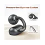 Fone De Ouvido Qcy Crossky C50 Bluetooth 6.0 35h Leves Confortáveis Para Corrida/fitness Ipx5 Preto