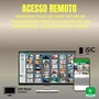 Kit 5 Câmeras Full Color C/áudio Dvr Intelbras 8ch 1TB Purple