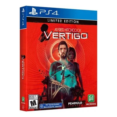Jogo Alfred Hitchcock Vertigo Ps4 Edição Limitada Americano