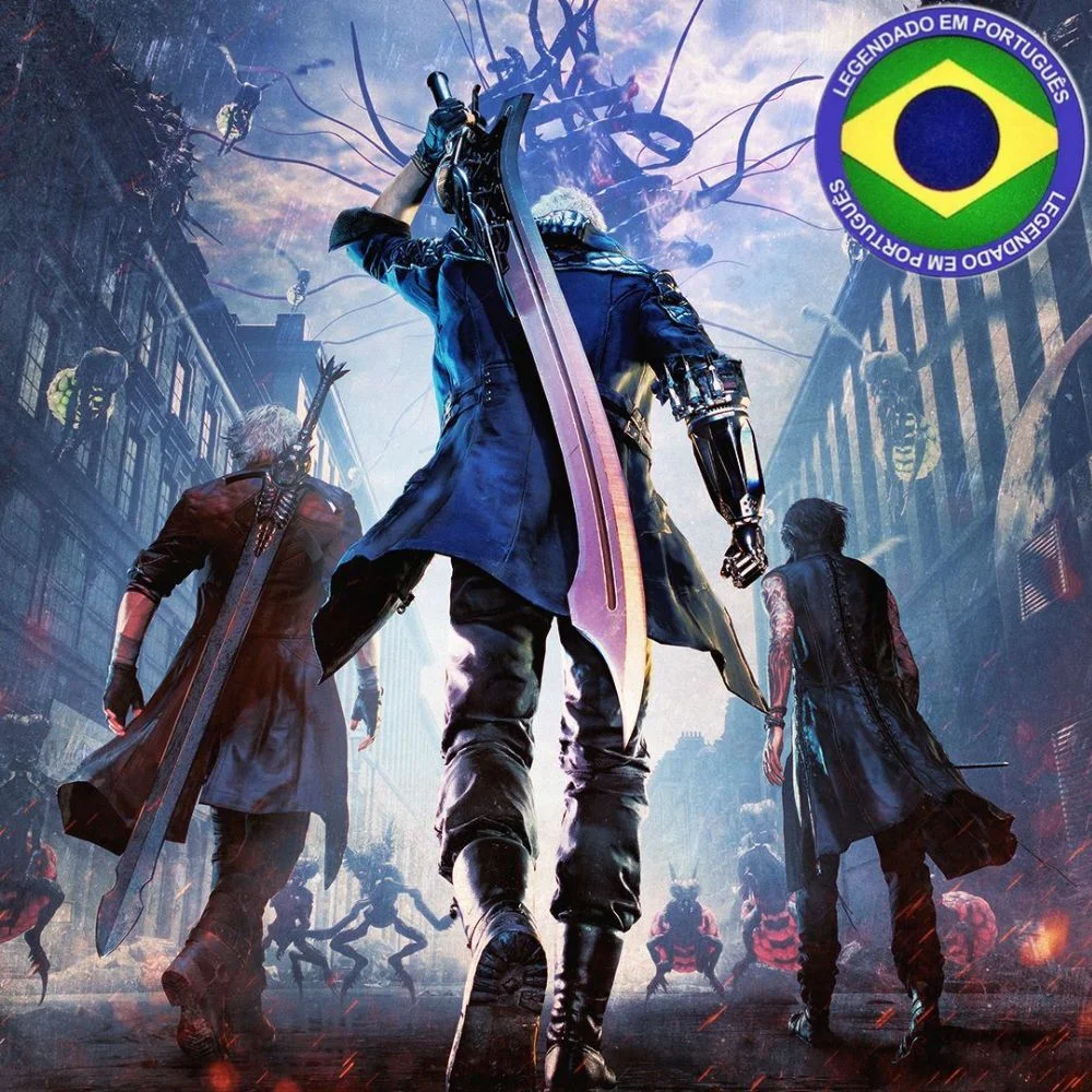 Imagem 2 de 4 do produto Devil May Cry 5 XBOX One E Series X Mídia Física   Lacrado Envio Imediato