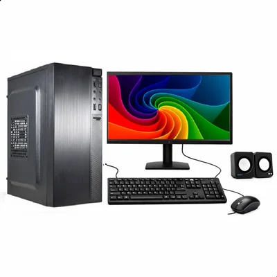 PC Cpu Intel Core i7 4ºgeração+ 16gb Ram+ SSD 480GB+wifi+monitor 19+win 11