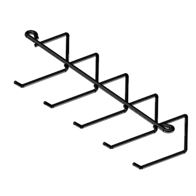 Organizador De Fios Start 270x50x75mm Preto Fosco 0801